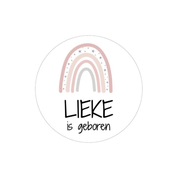Sticker Geboorte met naam
