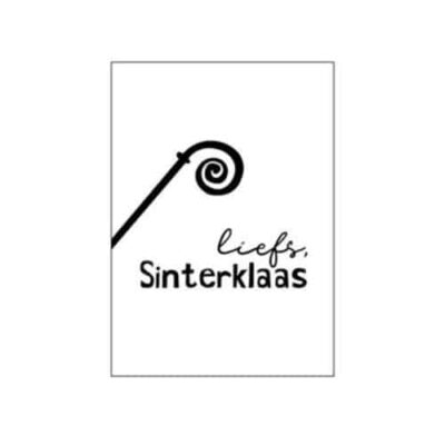 kaart Sinterklaas, wenskaart, ansichtkaart