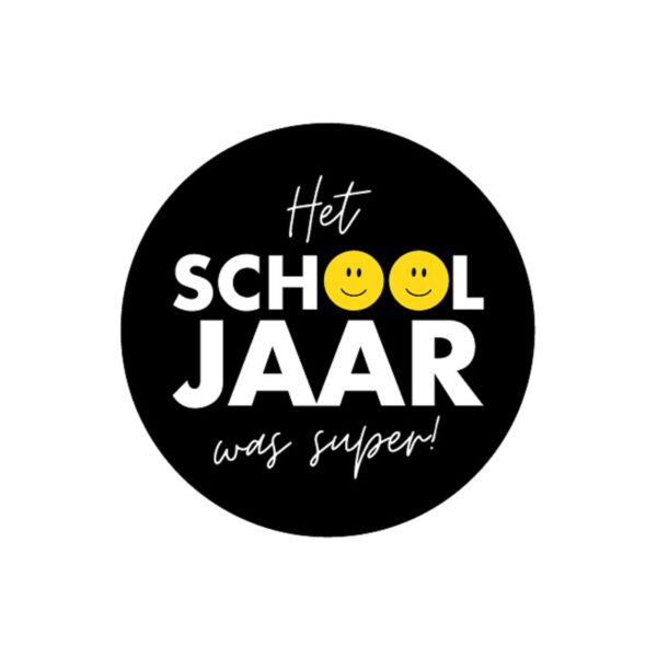 sticker einde schooljaar