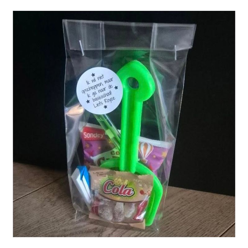 Sticker ik wil niet opscheppen basisschool