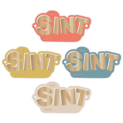 cadeaulabel sinterklaas