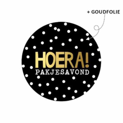 inpakken sinterklaascadeautje