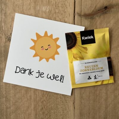 bedankje