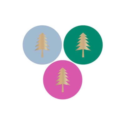cadeausticker kerst, kerstcadeautje inpakken