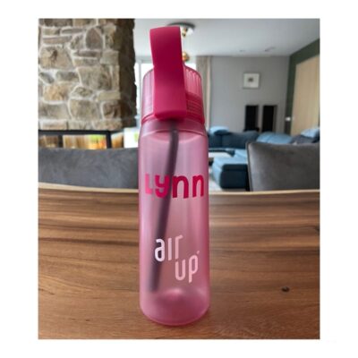 sticker met naam air up, naamsticker air up