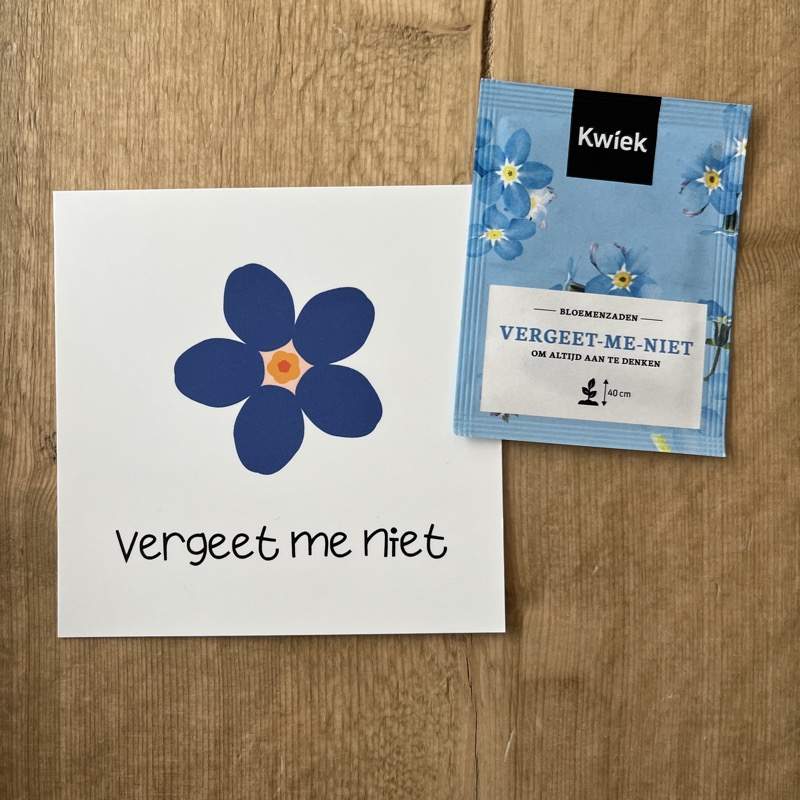 Vergeet me niet traktatie