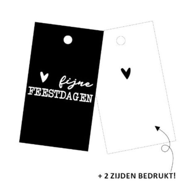 Cadeaukaartje Fijne feestdagen