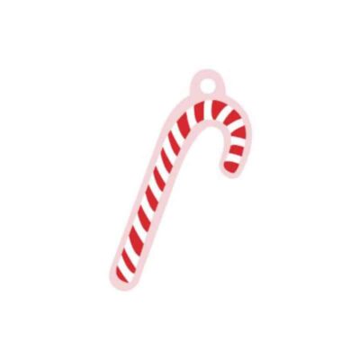 cadeaulabel candy cane