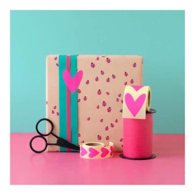 inpakken cadeautje hartje
