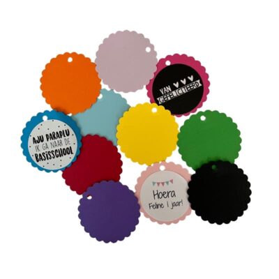 Gekleurde labels