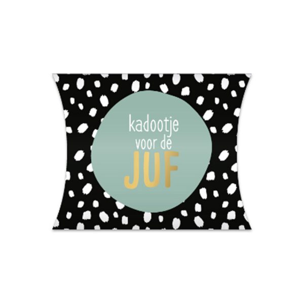 gondeldoosje, cadeaudoosje, cadeautje juf