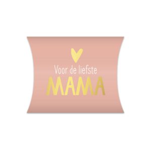 cadeautje mama, inpakken cadeautje mama, cadeaudoosje