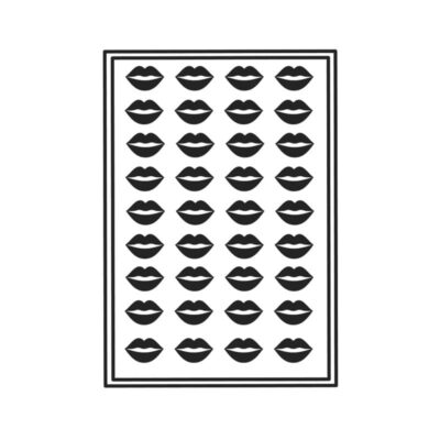 sticker mond, traktatiesticker mond