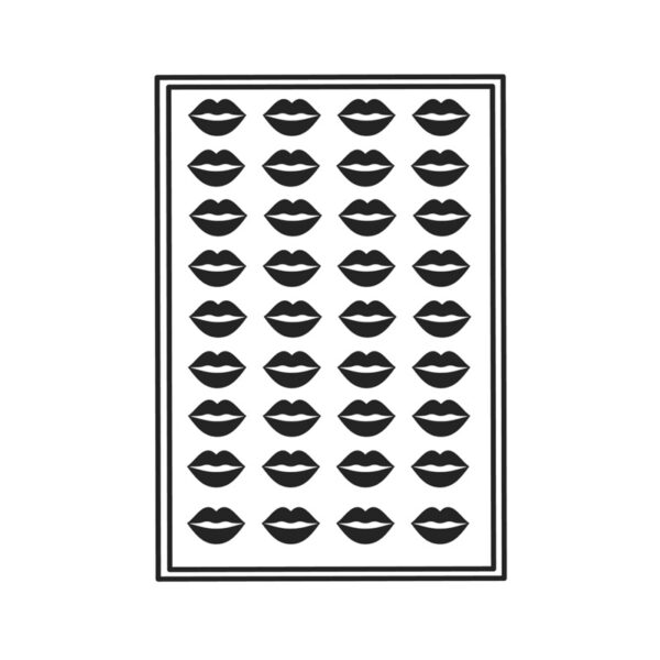 sticker mond, traktatiesticker mond