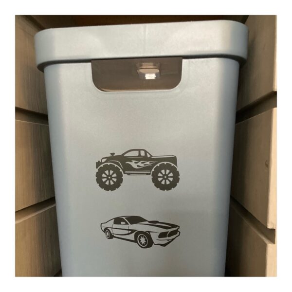speelgoed opruimen, stickers speelgoed