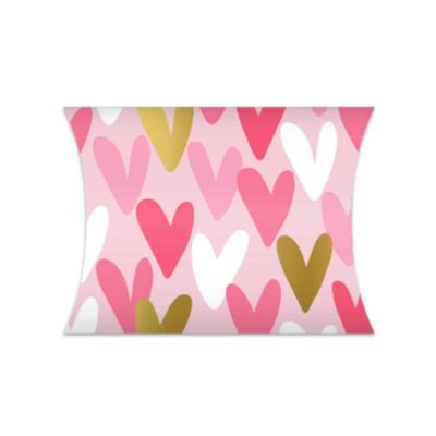 Cadeaudoosje met hartjes, ideaal voor het inpakken van je kleine cadeautjes