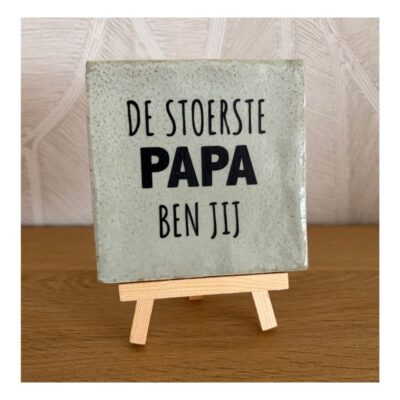 tegeltje, tegeltje papa, tegeltje vader