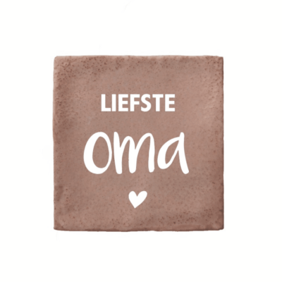 tegeltje, tegeltje oma, cadeau oma