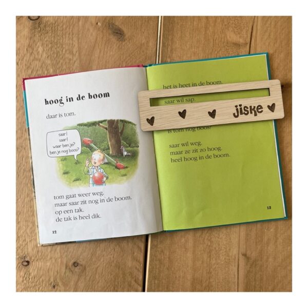 leeshulp, leeswijzer, hulp bij leren lezen