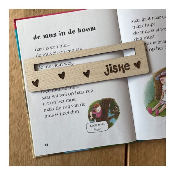 leeshulp, leeswijzer, hulp bij leren lezen
