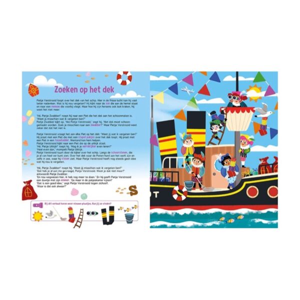 zaklampboek Sinterklaas, boek Sinterklaas