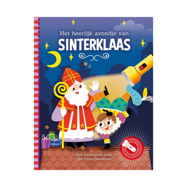 zaklampboek Sinterklaas, boek Sinterklaas