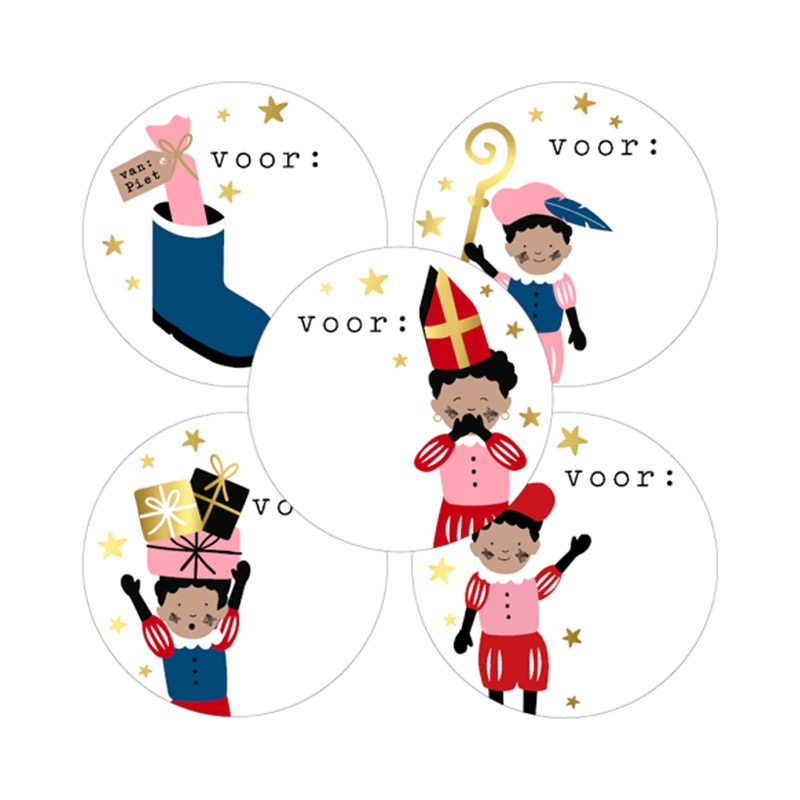 Sticker Pieten party