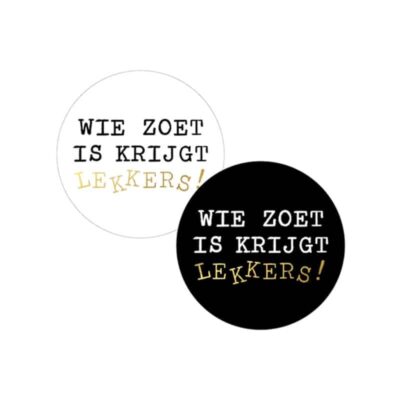 inpakken sinterklaascadeautje, cadeausticker Sinterklaas, sticker Sinterklaas