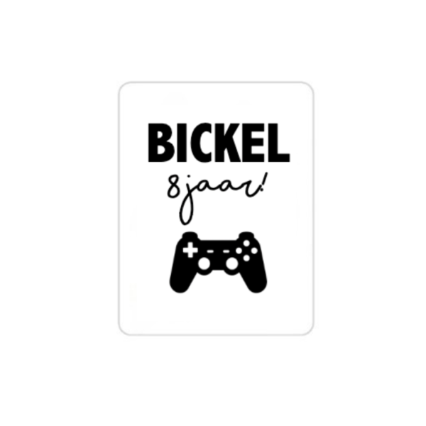 traktatiesticker gamen, traktatie gamen