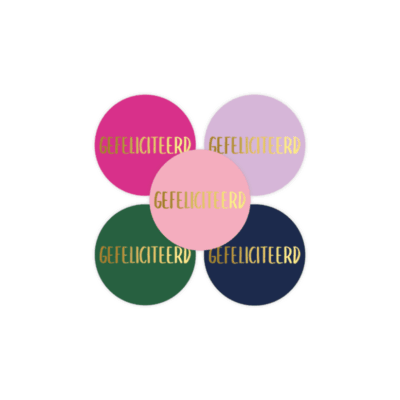 cadeausticker, sticker voor cadeautje