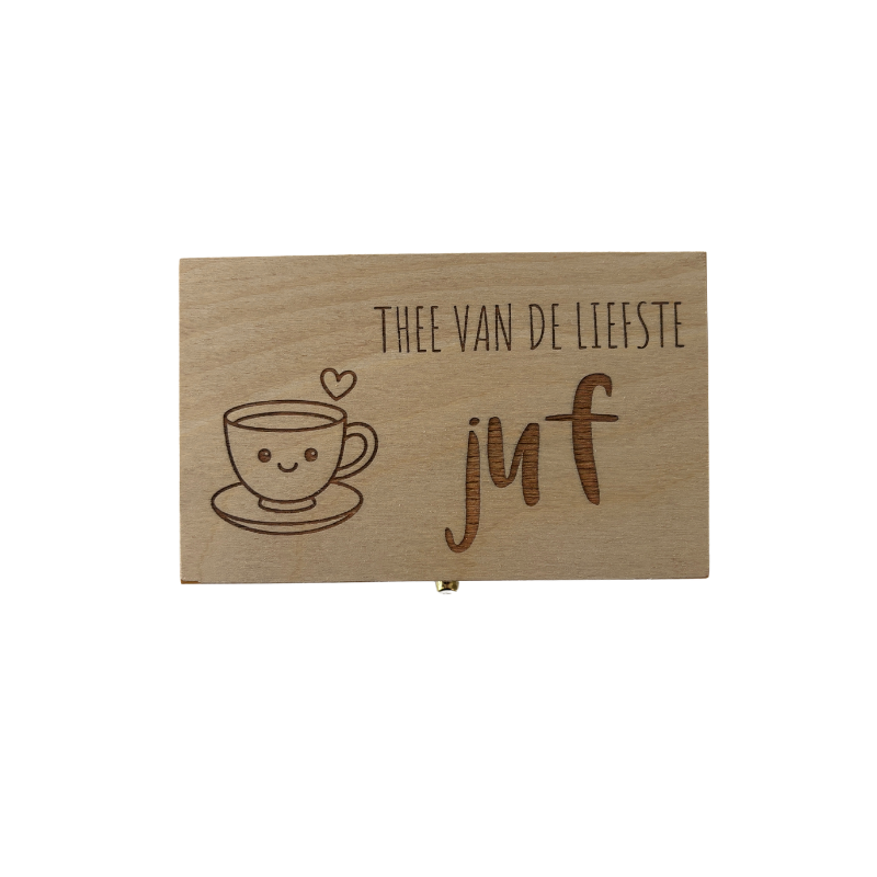 Theedoos van de liefste juf