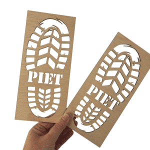 voetafdruk piet, voetafdruk sinterklaas