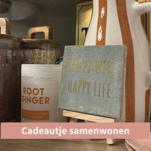 Blog cadeautje samenwonen