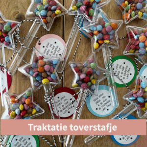 Traktatie toverstaf banner