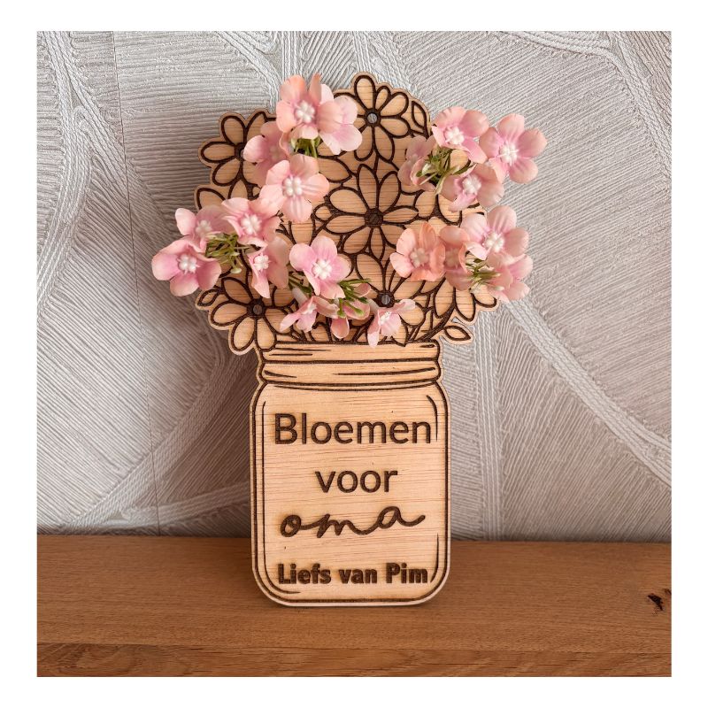 Bloemen voor oma: leuk cadeautje voor oma op Moederdag of op haar verjaardag