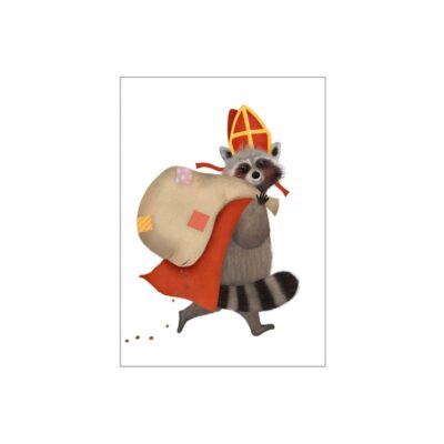 Kaart in het thema Sinterklaas van Getekend door Zusje