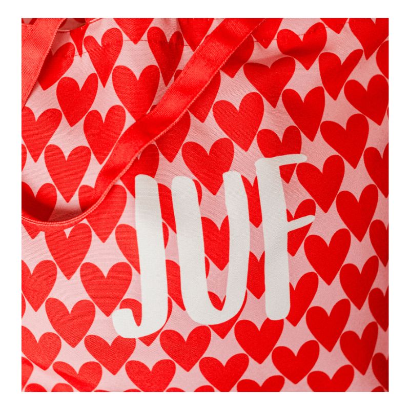 tas juf, cadeautje einde schooljaar