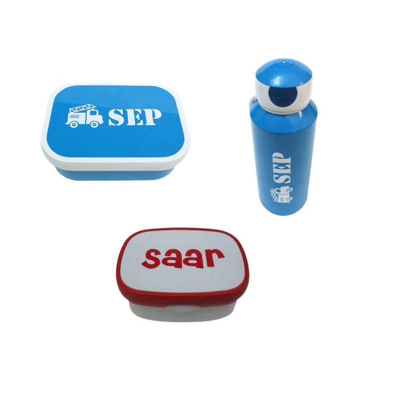 Naamstickers Starterset voor school, naamstickers