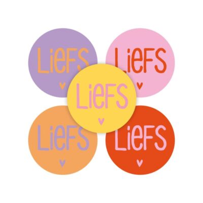 sticker liefs, cadeausticker