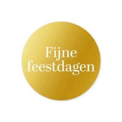 cadeausticker kerst, kerstcadeautje inpakken