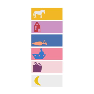 inpakken Sinterklaascadeautjes, cadeaustickers Sinterklaas
